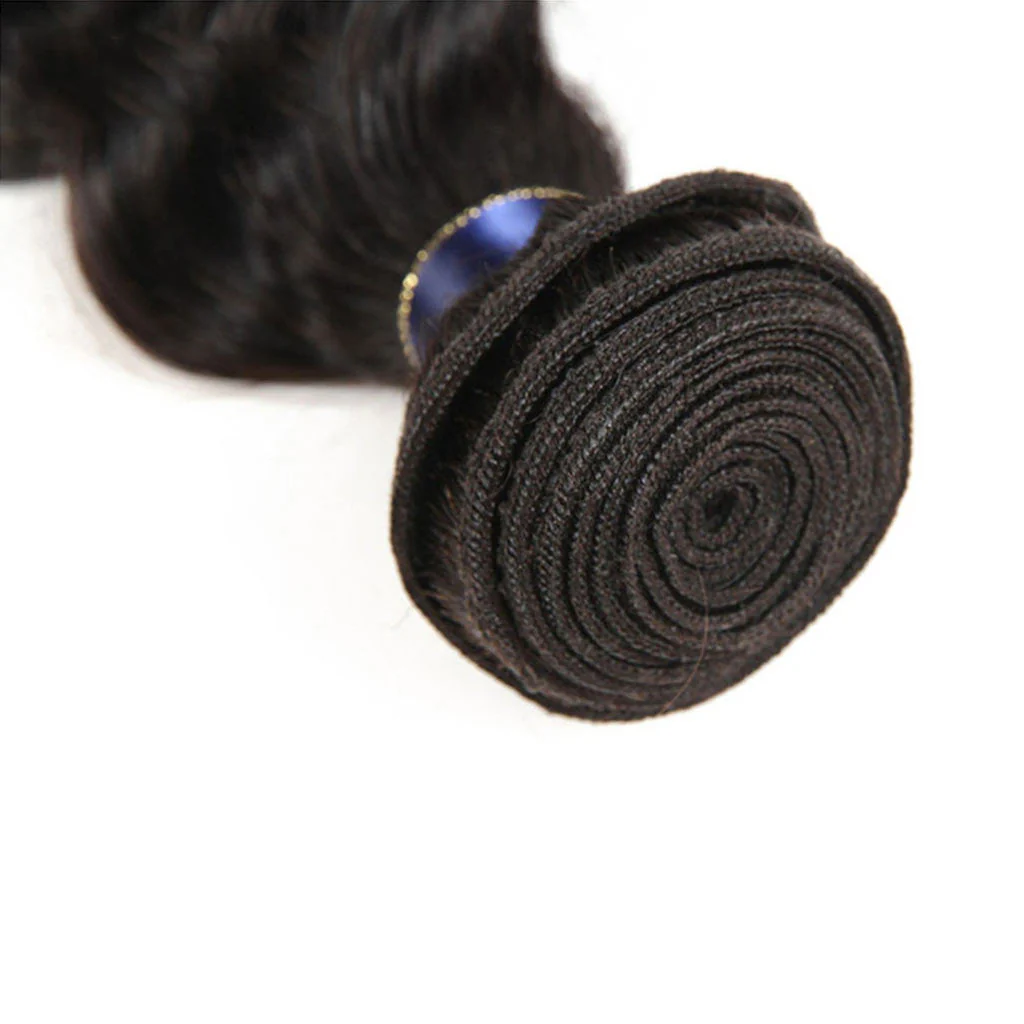 3 Bundles 9A Loose Deep Wave Human Hair Bundles Natural Color - Image 4